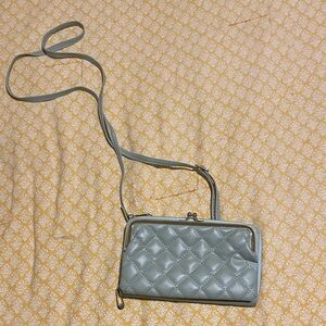 Elegant Gray Quilted Women's Bag